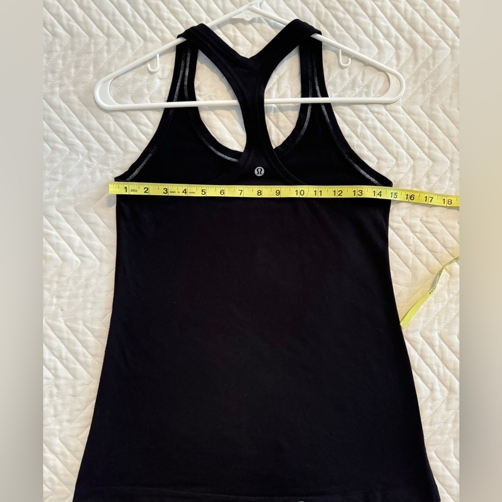 Lululemon Cool Racerback II Black - Picture 4 of 10